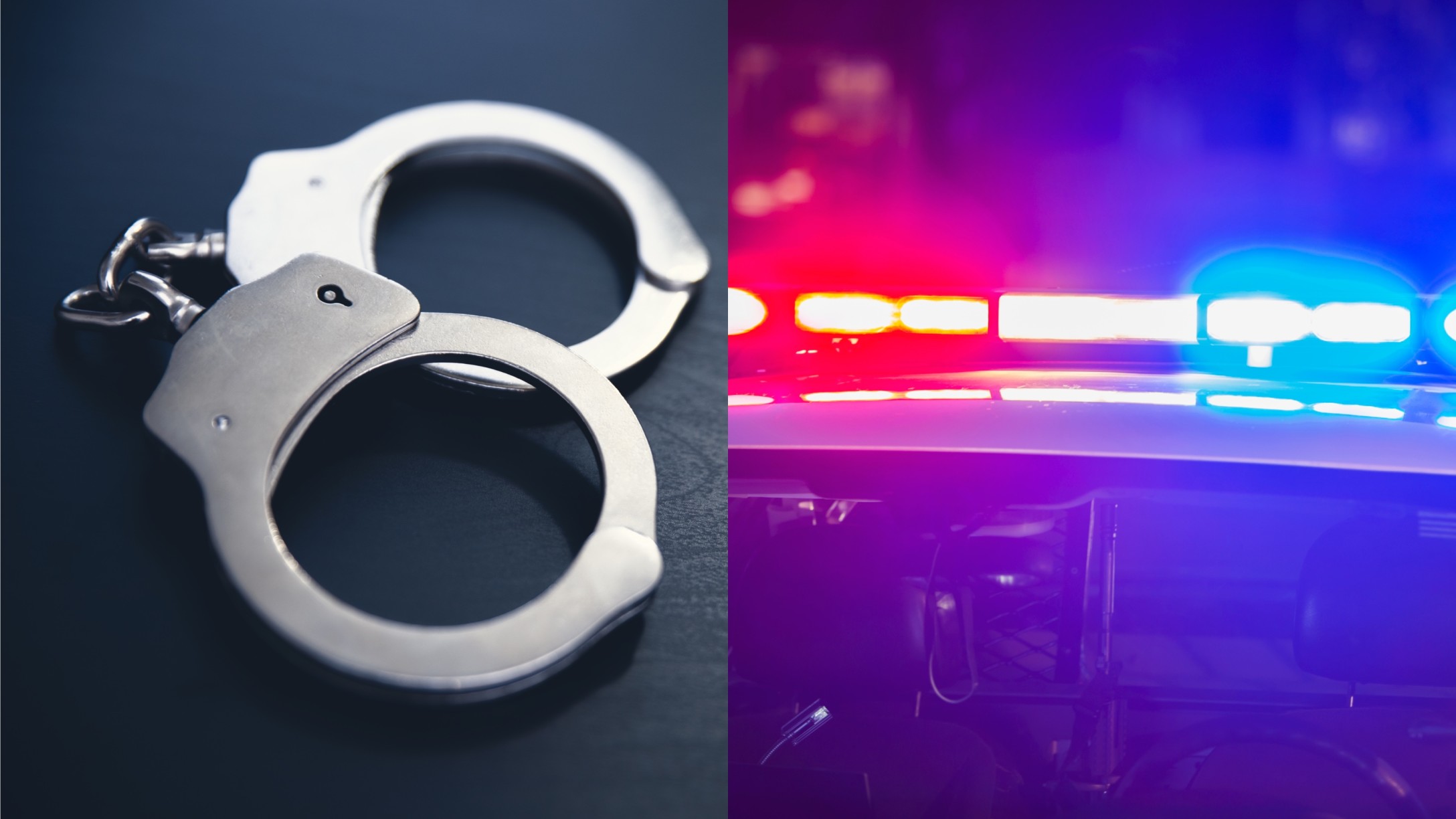 A set of handcuffs