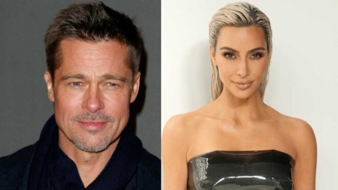 Brad Pitt Kim Kardashian
