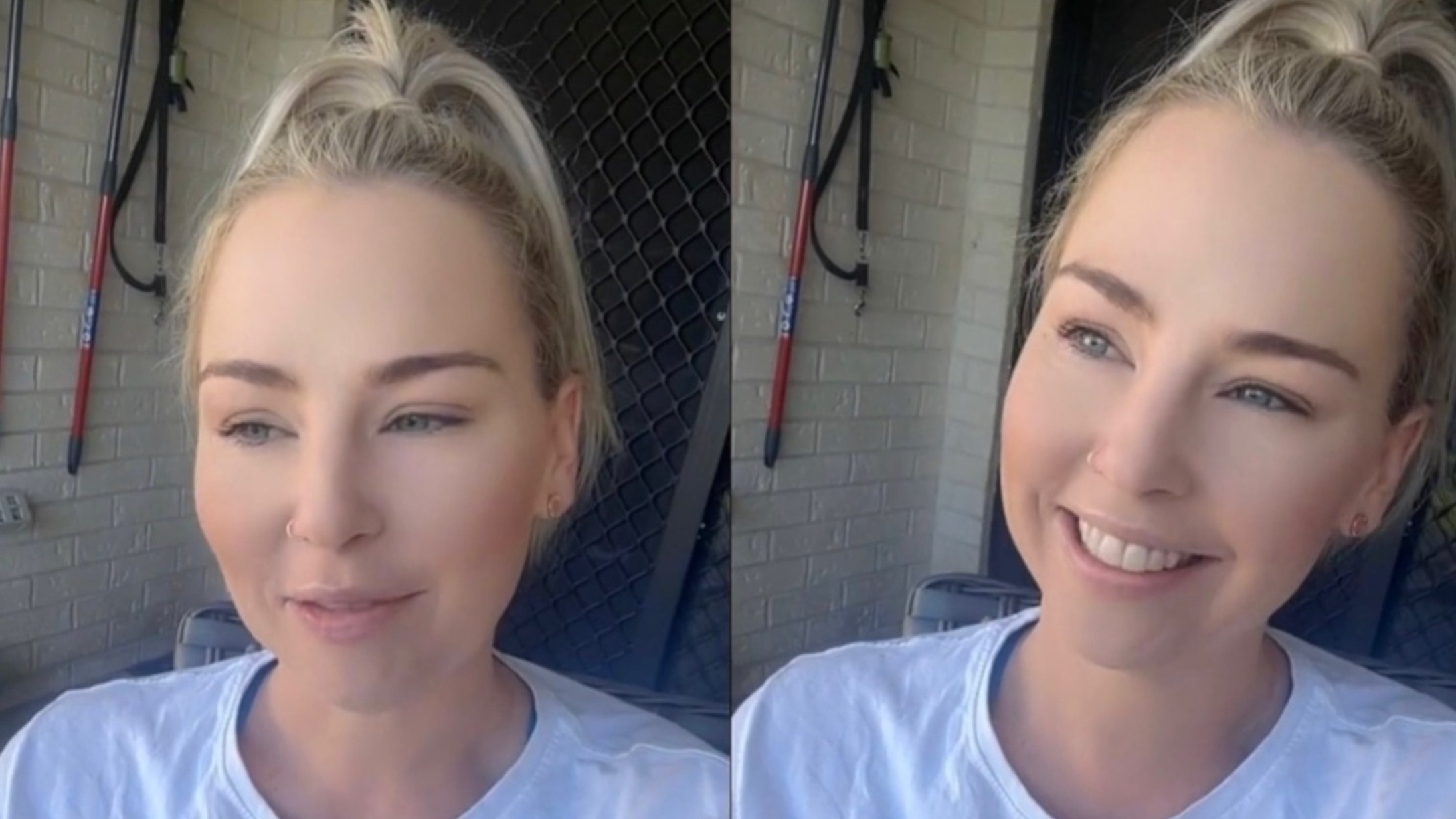 Screenshots taken from TikTok video