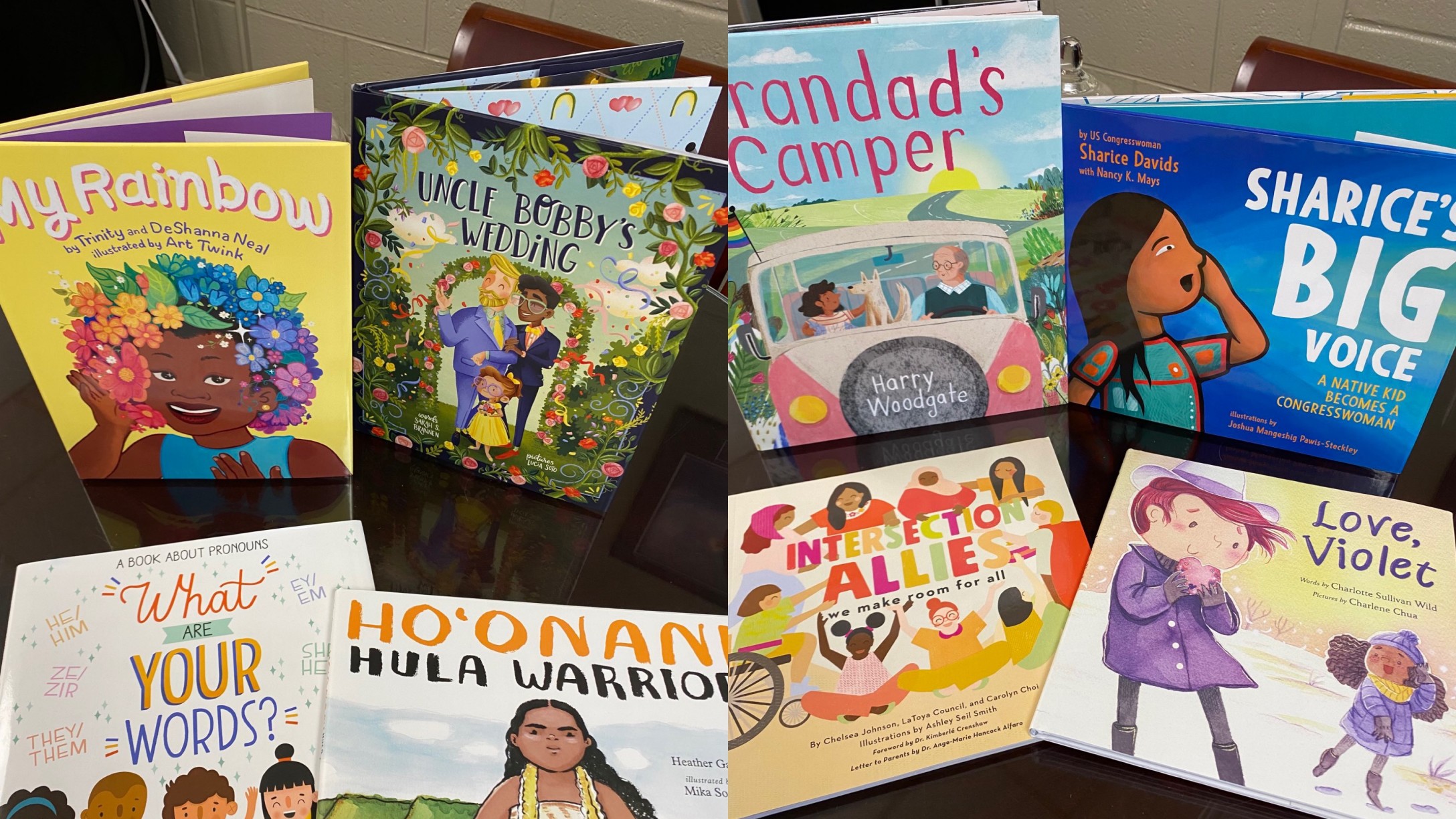 Books recommended by the Montgomery County Public Schools for students to read.