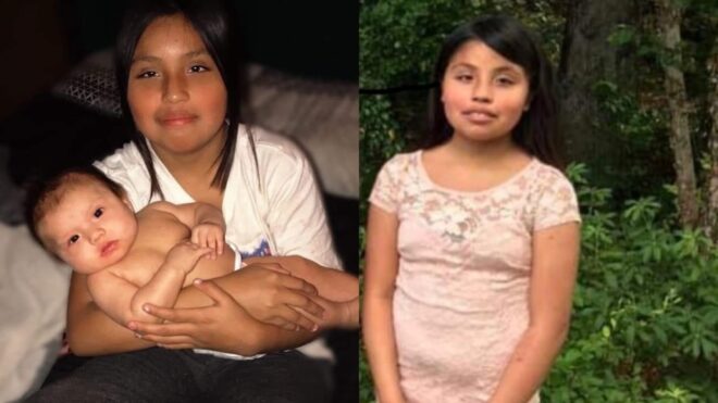 Photos of 15-year-old Mena Willis.