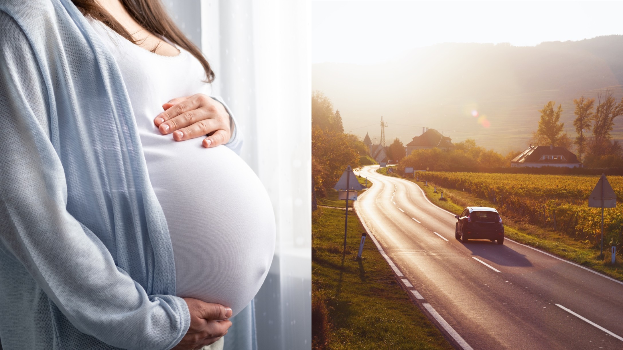 A pregnant woman