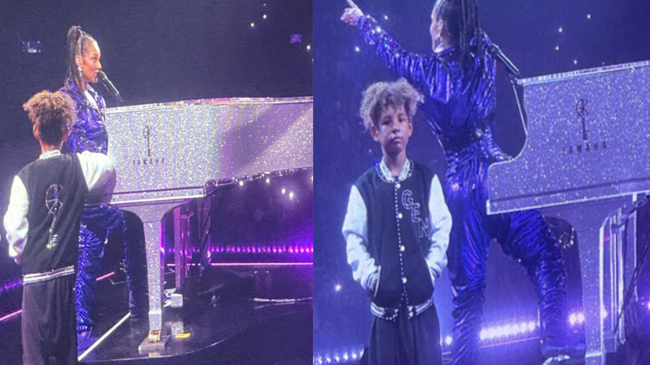 Alicia Keys son bodyguard