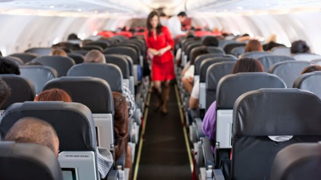 American Airlines farter