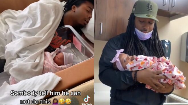 Screen grabs taken from TikTok user.