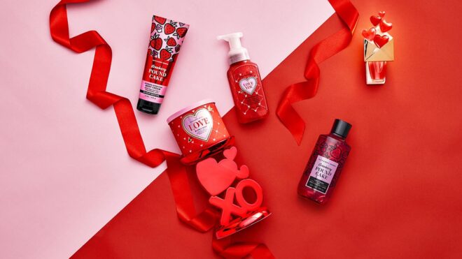 Bath & Body Works valentine's day