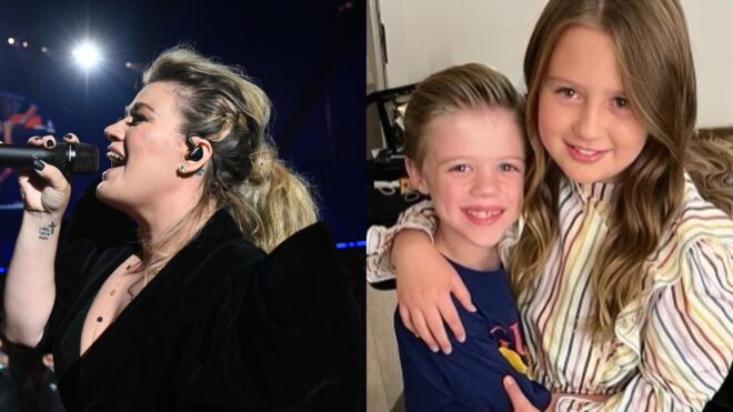 Kelly Clarkson kids Vegas