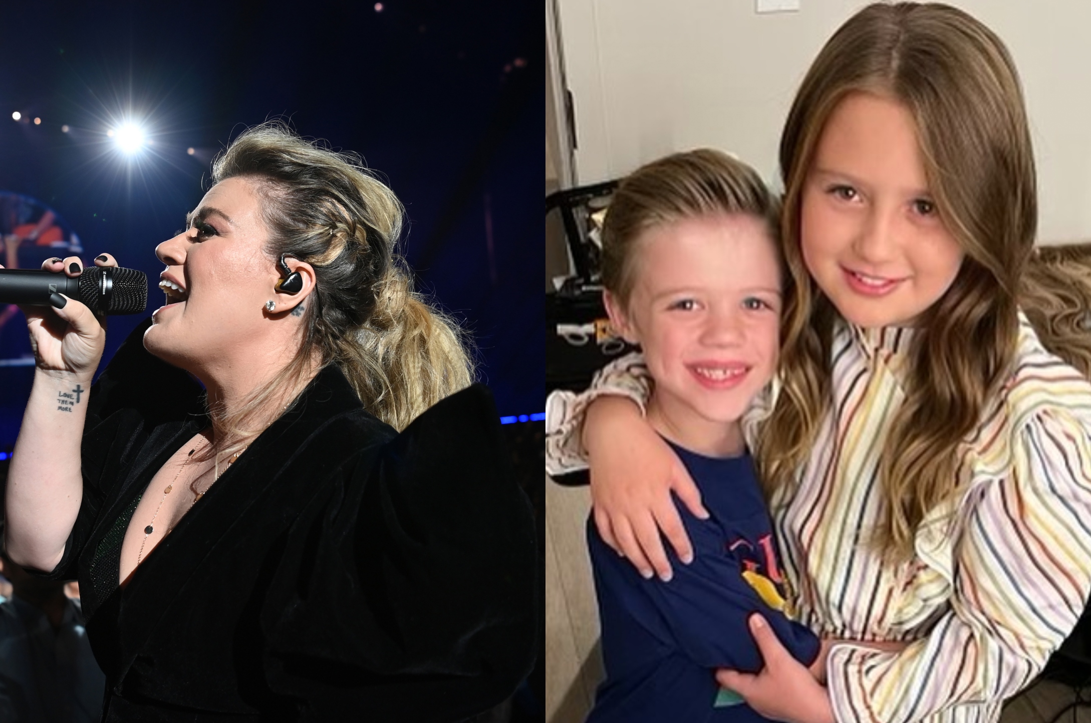 Kelly Clarkson kids Vegas