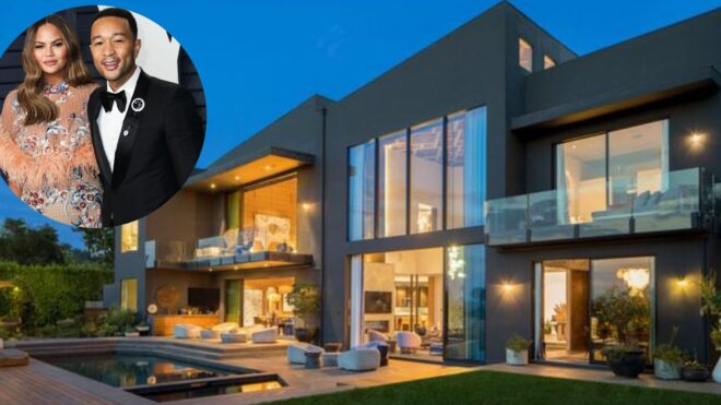 CM - John Legend Chrissy Teigen Home