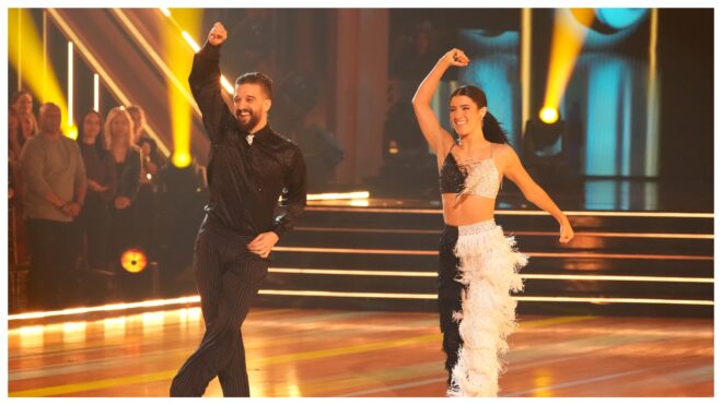 Charli D'Amelio and Mark Ballas