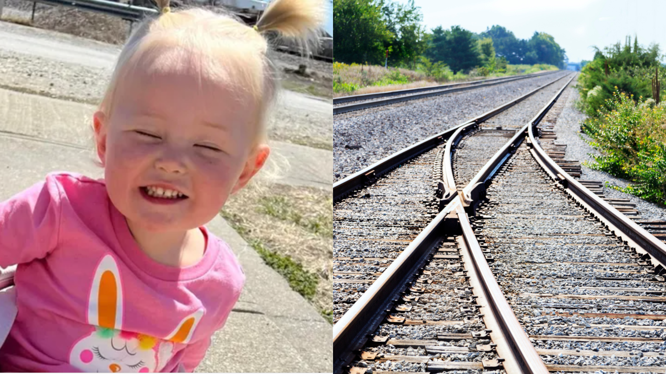 toddler killed on train tracks