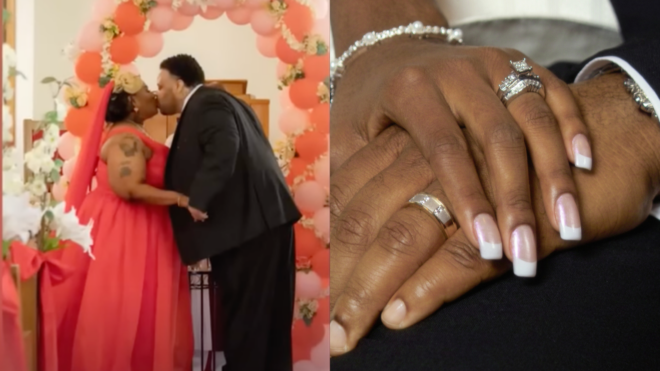 Nebraska Bride and Groom widow