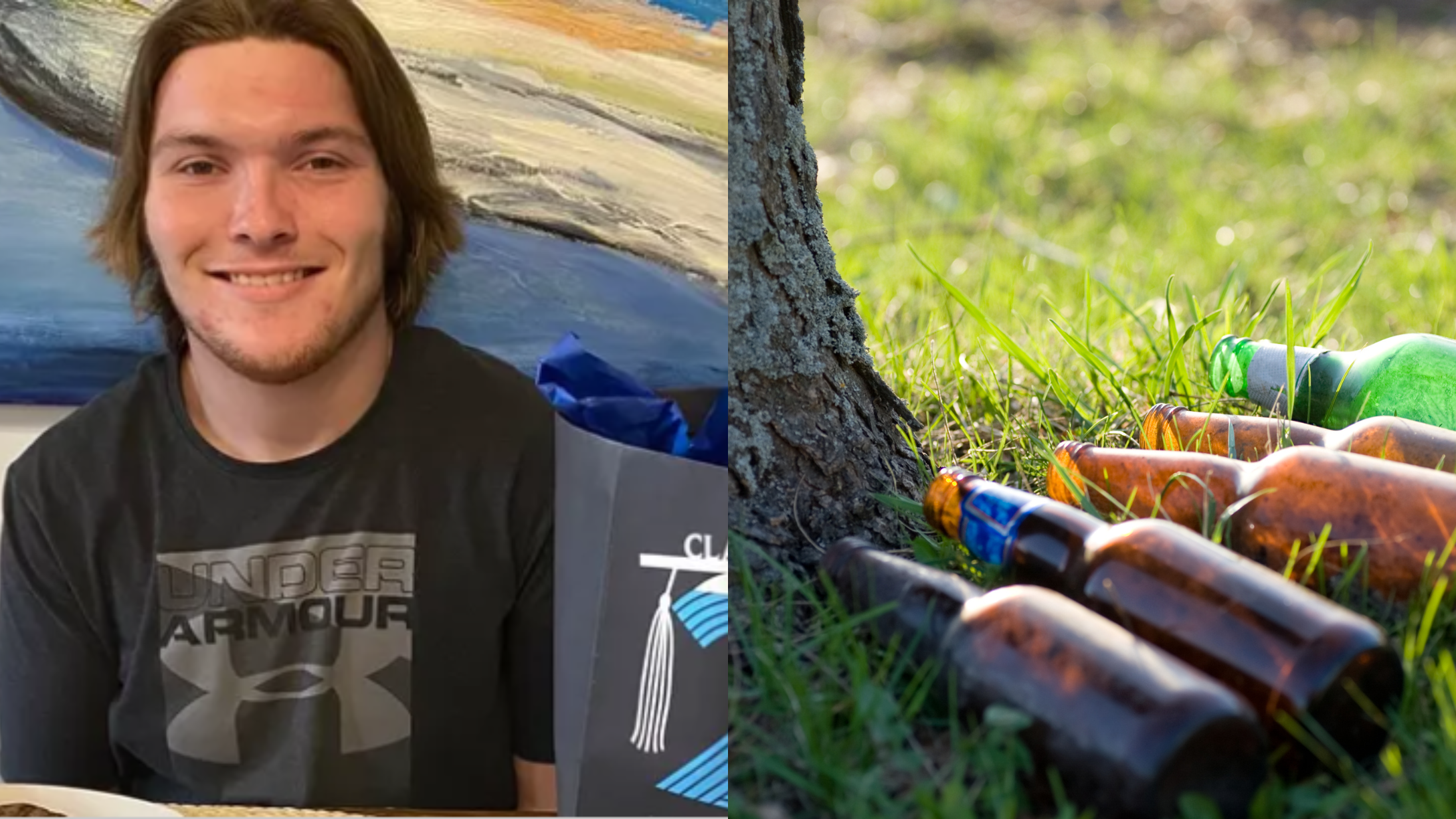 photo of teenager and alcohol