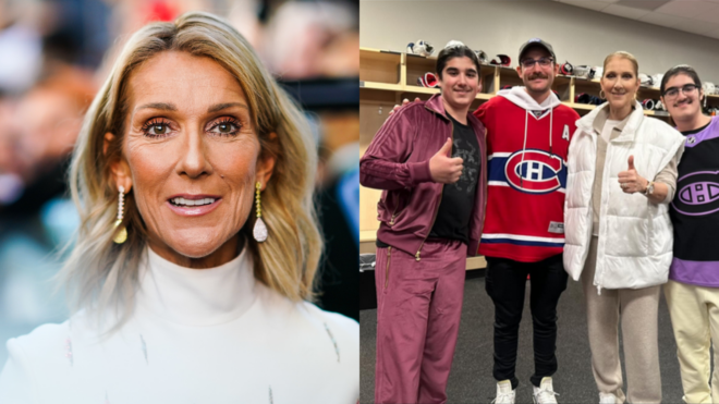 Celine Dion sons
