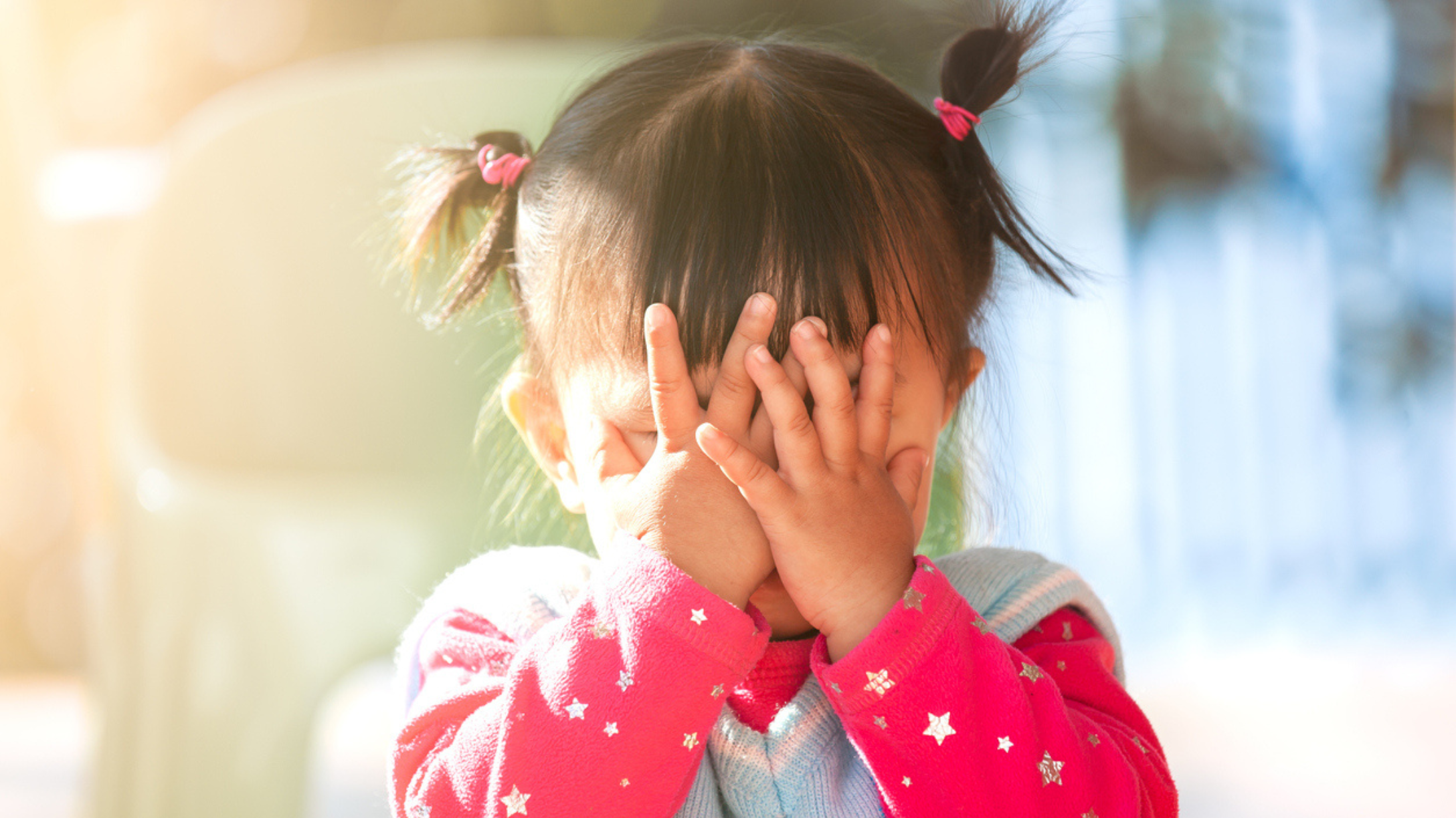 Crying toddler