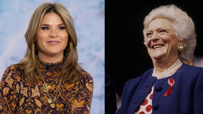 Jenna Bush Hager and Barbara Bush