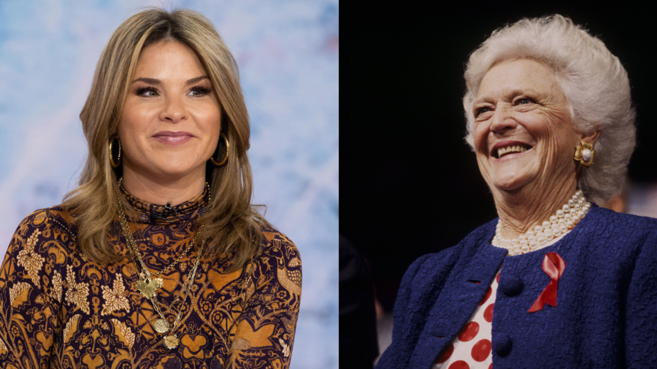 Jenna Bush Hager and Barbara Bush