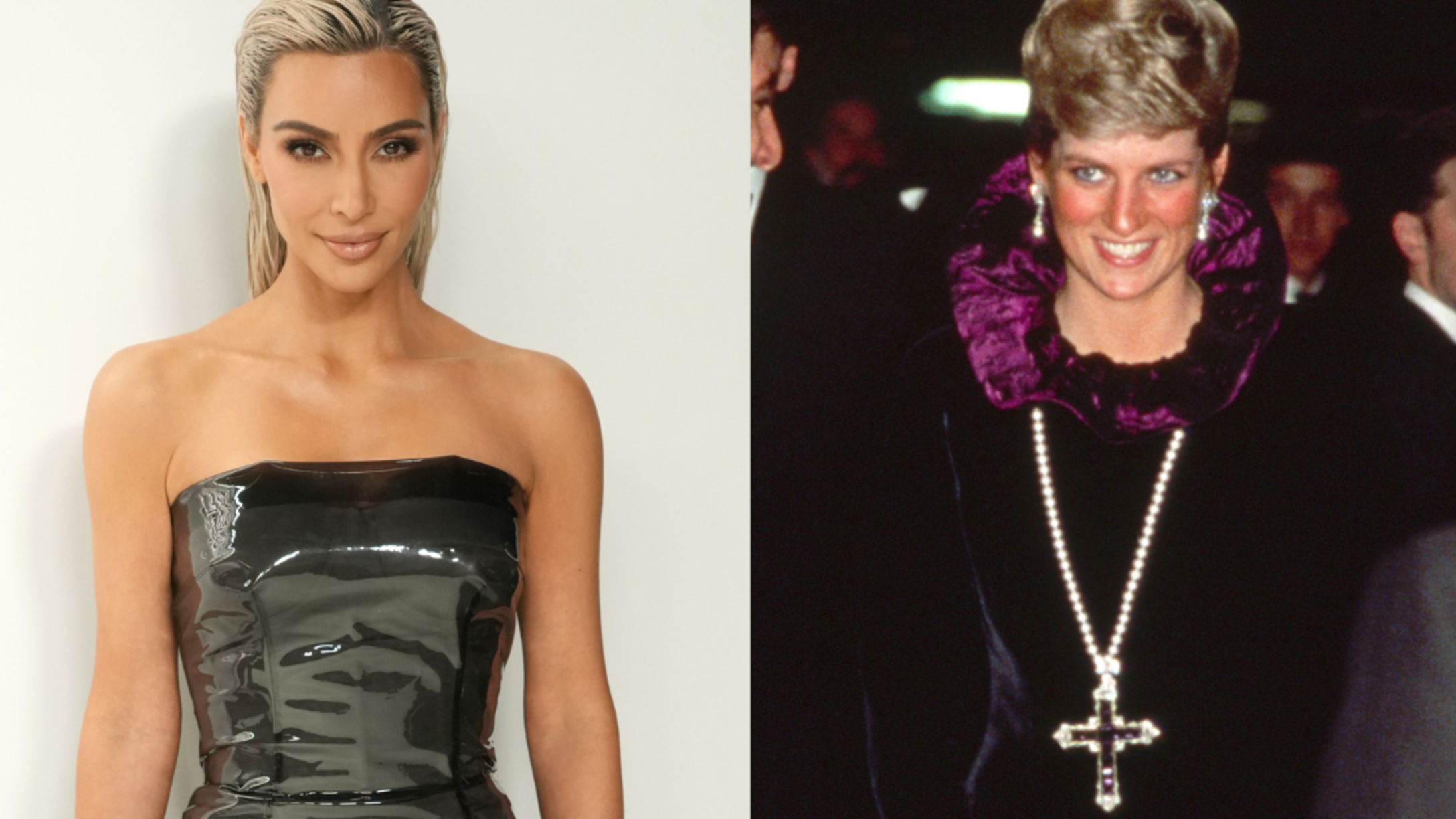 Kim Kardashian and Princess Diana