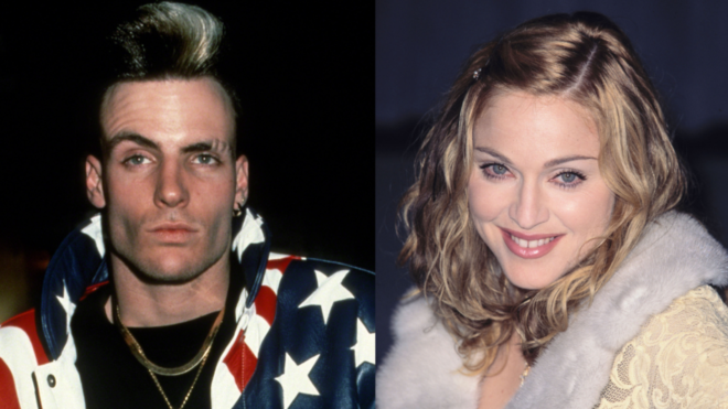 Vanilla Ice and Madonna