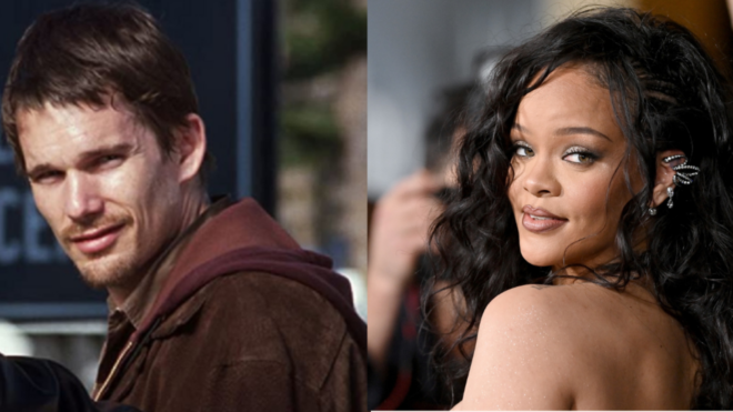 Ethan Hawk and Rihanna