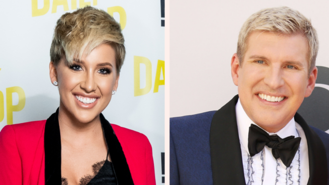 Savannah Chrisley and Todd Chrisley