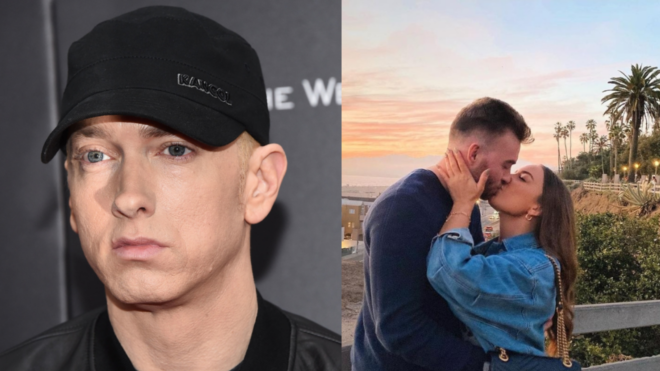 Eminem and Hailie Jade Scott