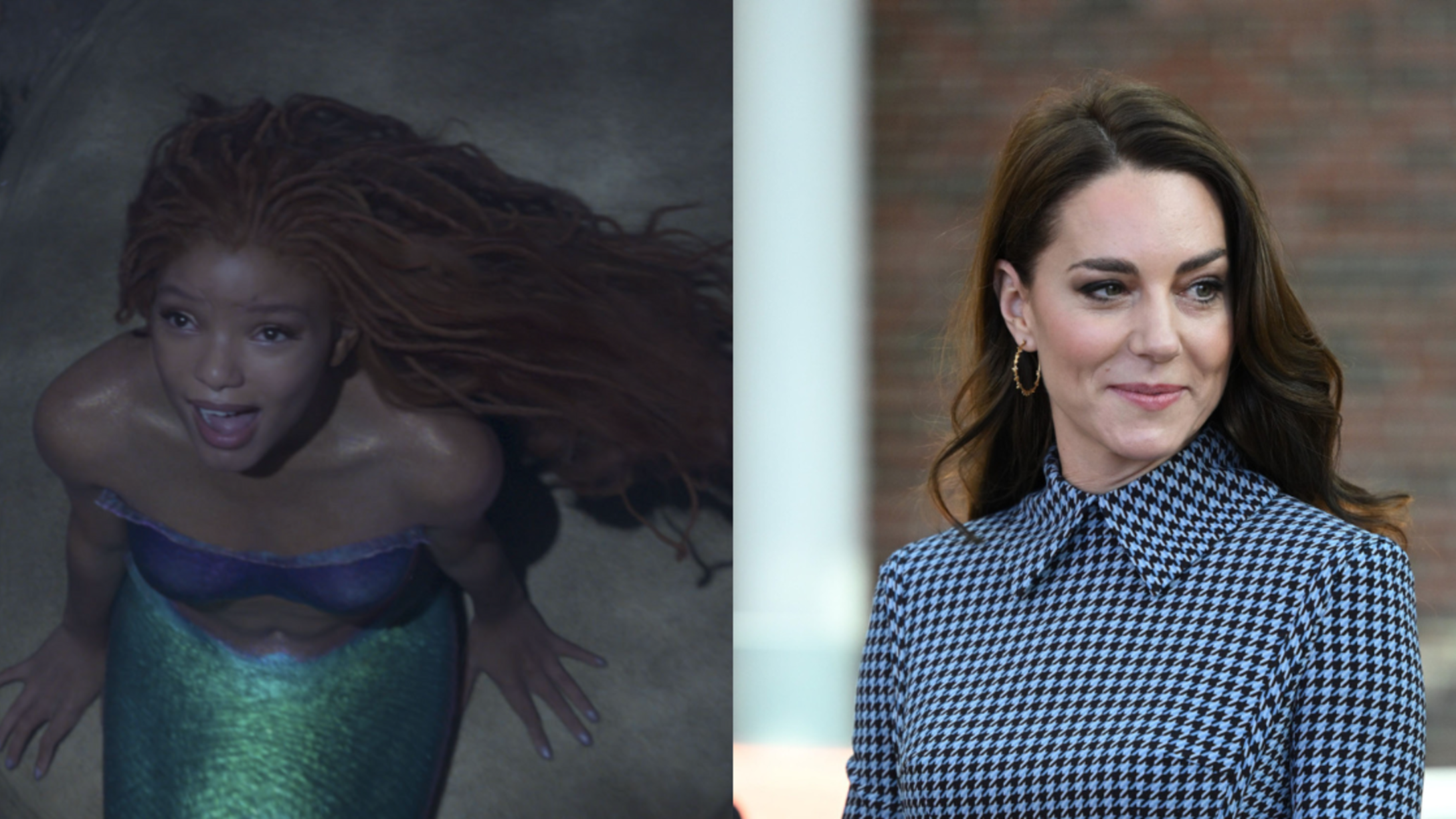 Halle Bailey and Kate Middleton