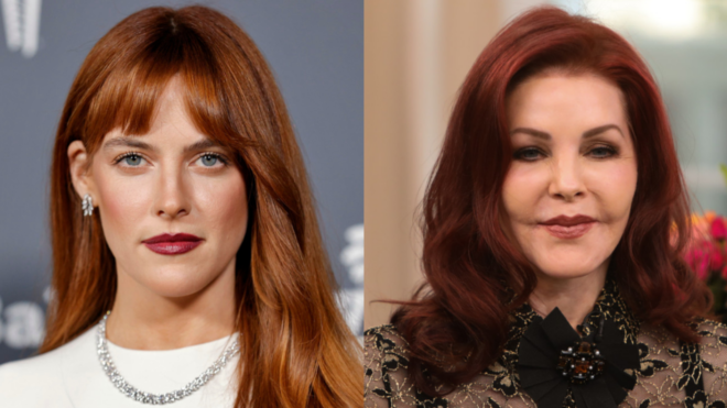Riley Keough and Priscilla Presley