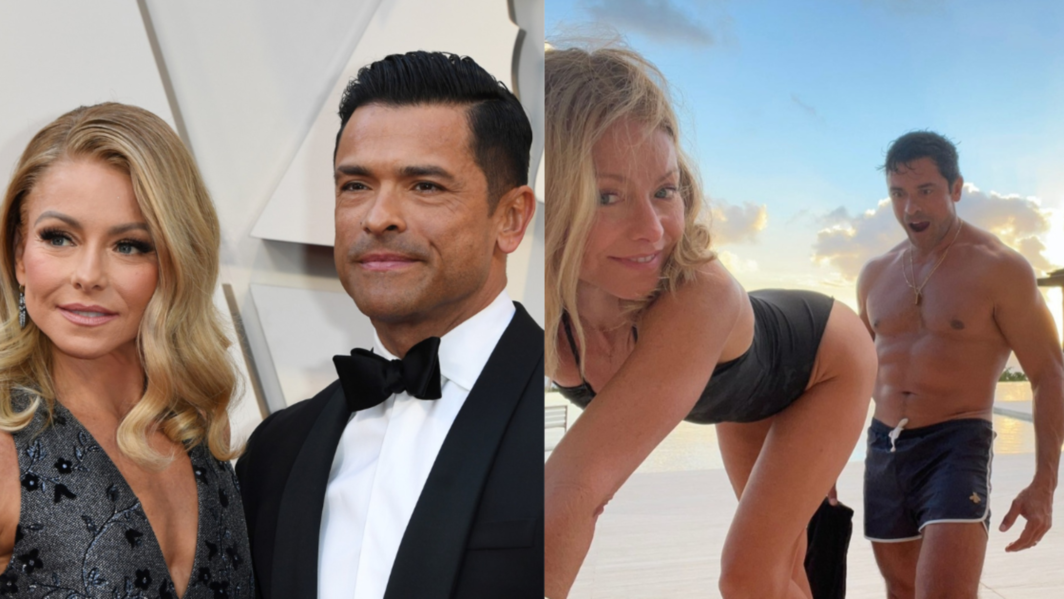 Kelly Ripa and Mark Consuelos