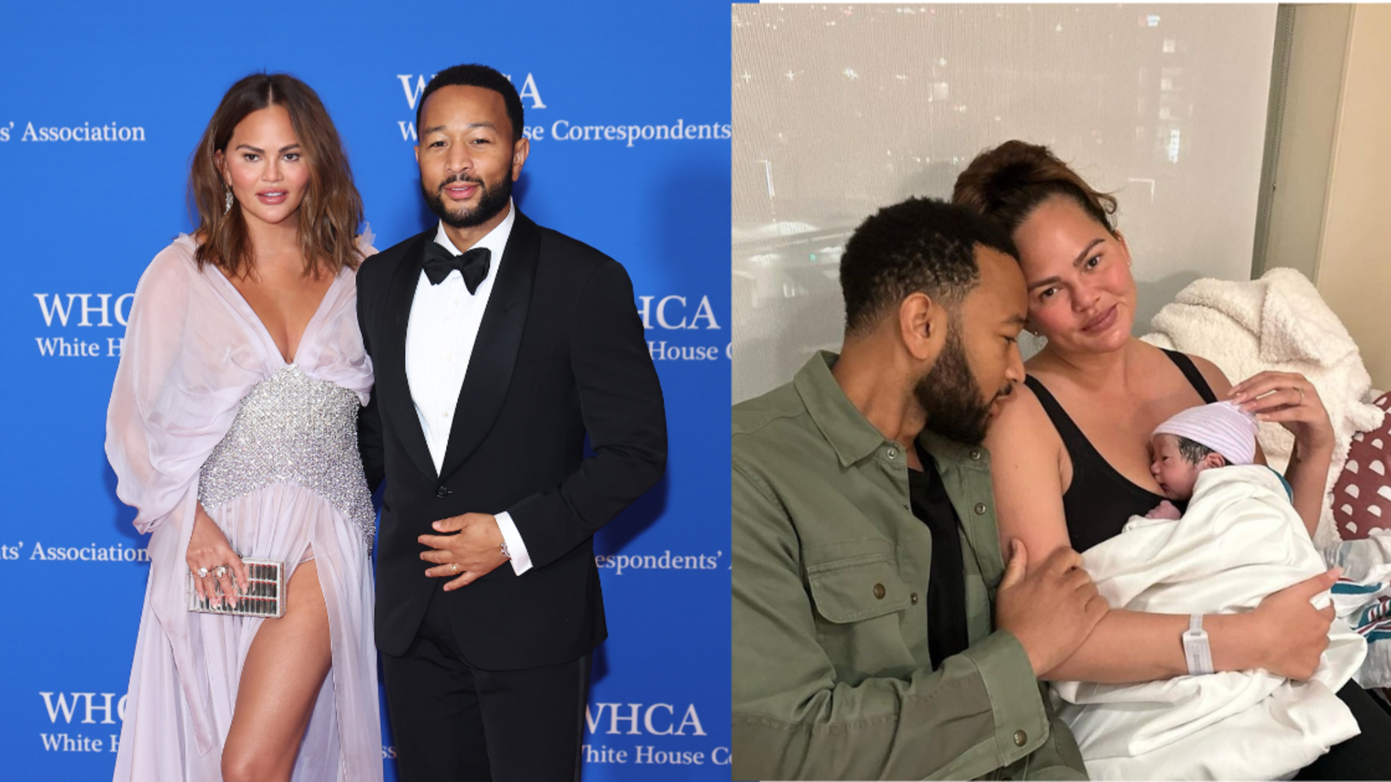 Chrissy Teigen and John Legend