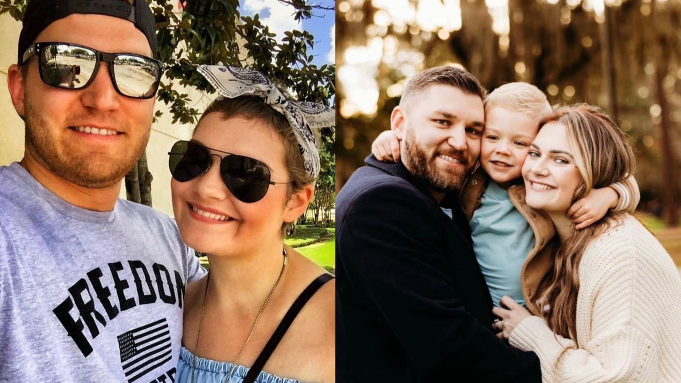 Taylor Odlozil and wife