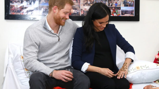 Meghan Markle Henna Tattoo
