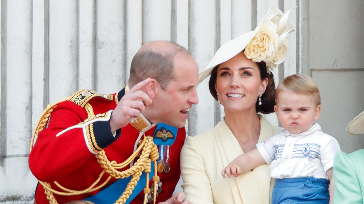 Prince William and his family