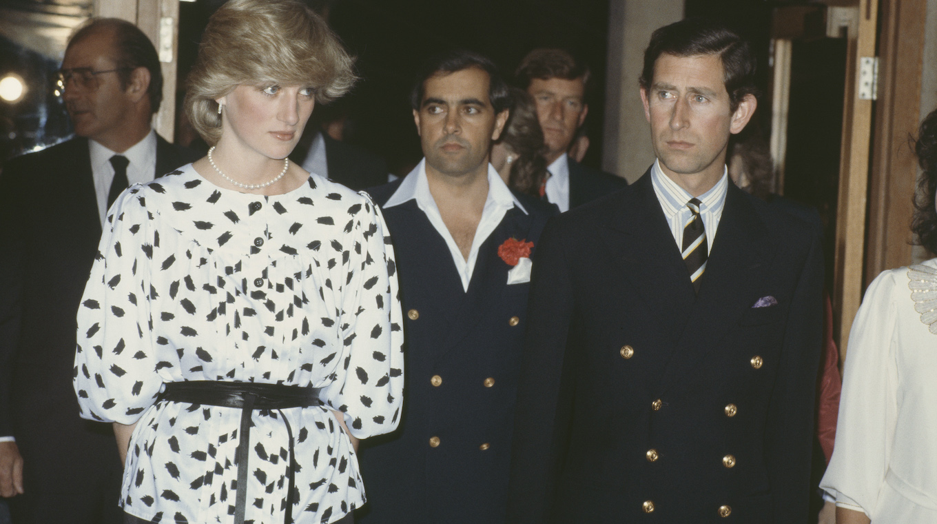 Charles And Diana In Adelaide