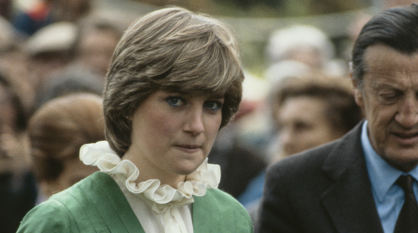 Lady Diana Spencer At Broadlands