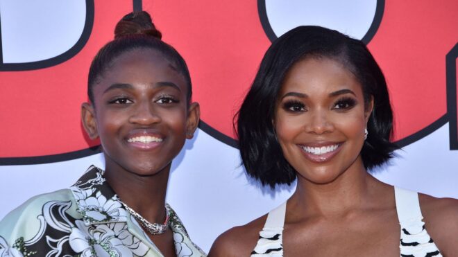 Zaya Wade and Gabrielle Union