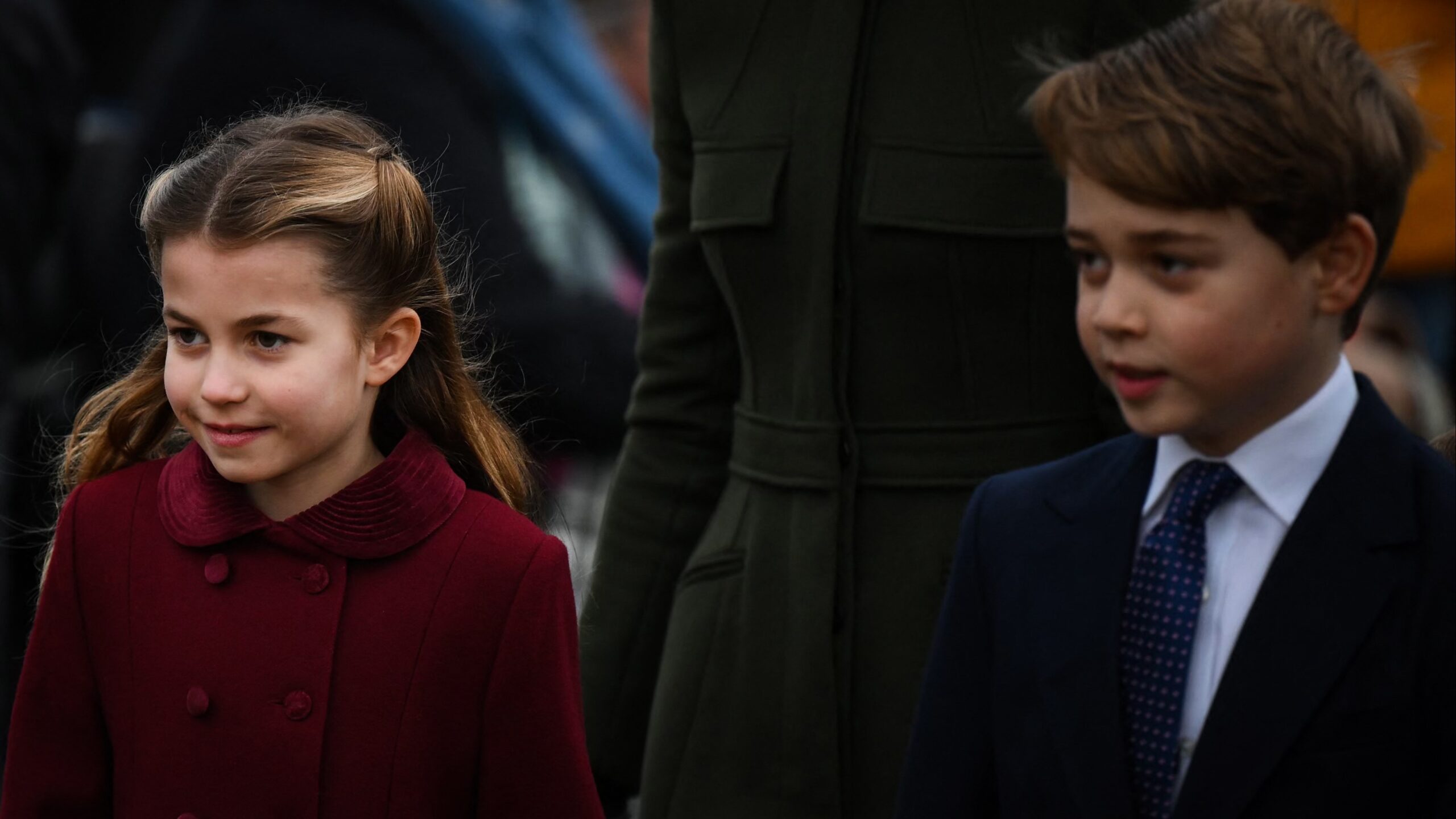 Princess Charlotte and Prince George