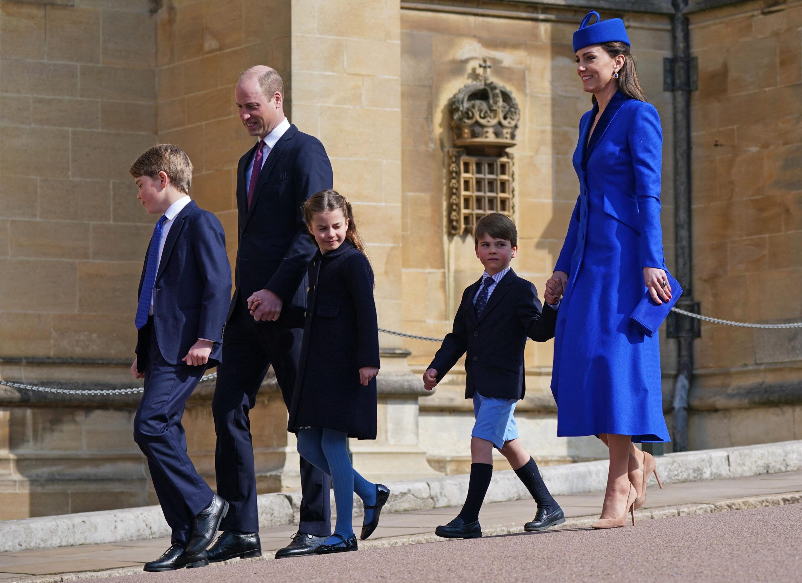 BRITAIN-ROYALS-EASTER