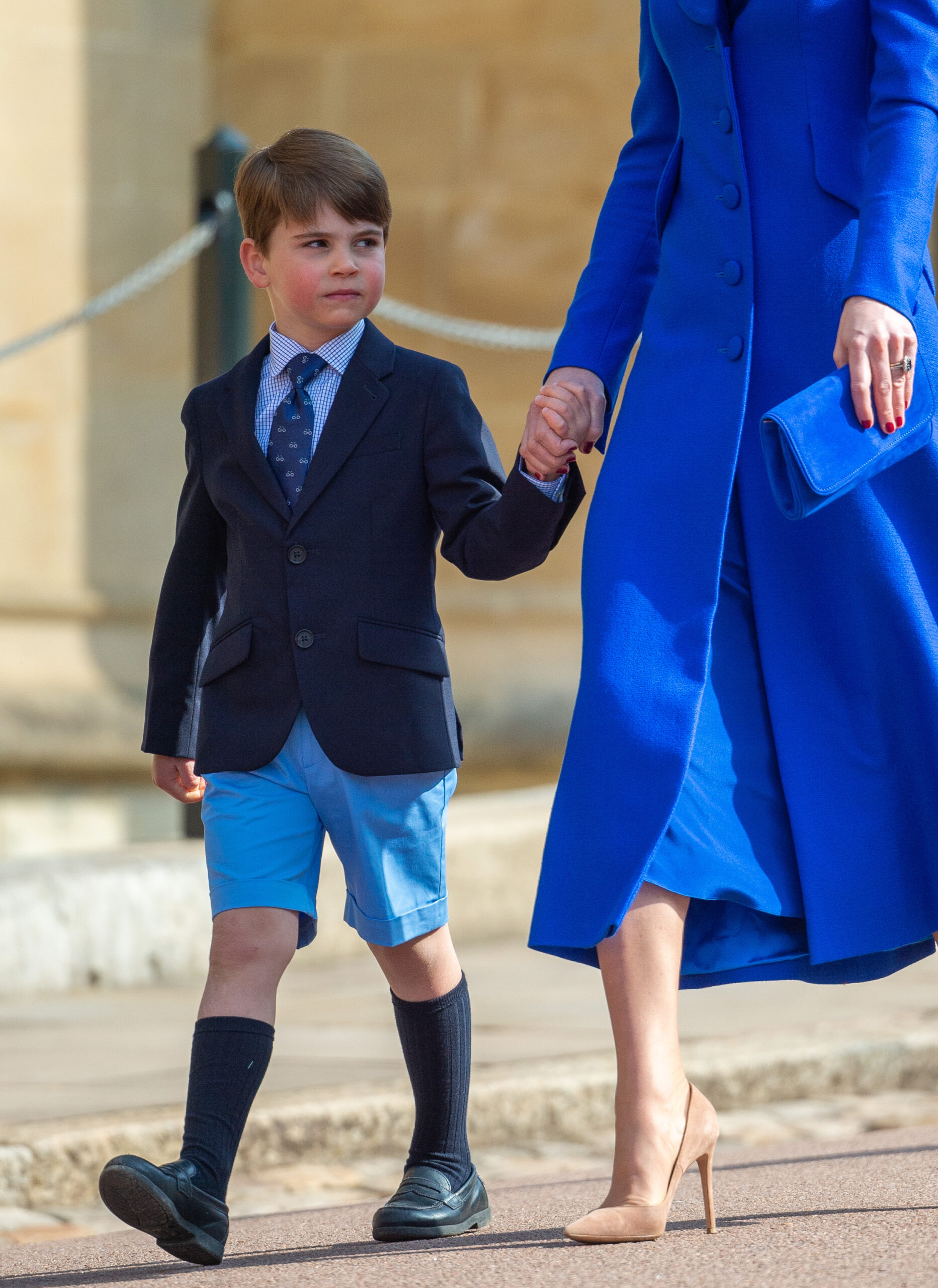 The British Royal Family Attend Easter Mattins Service