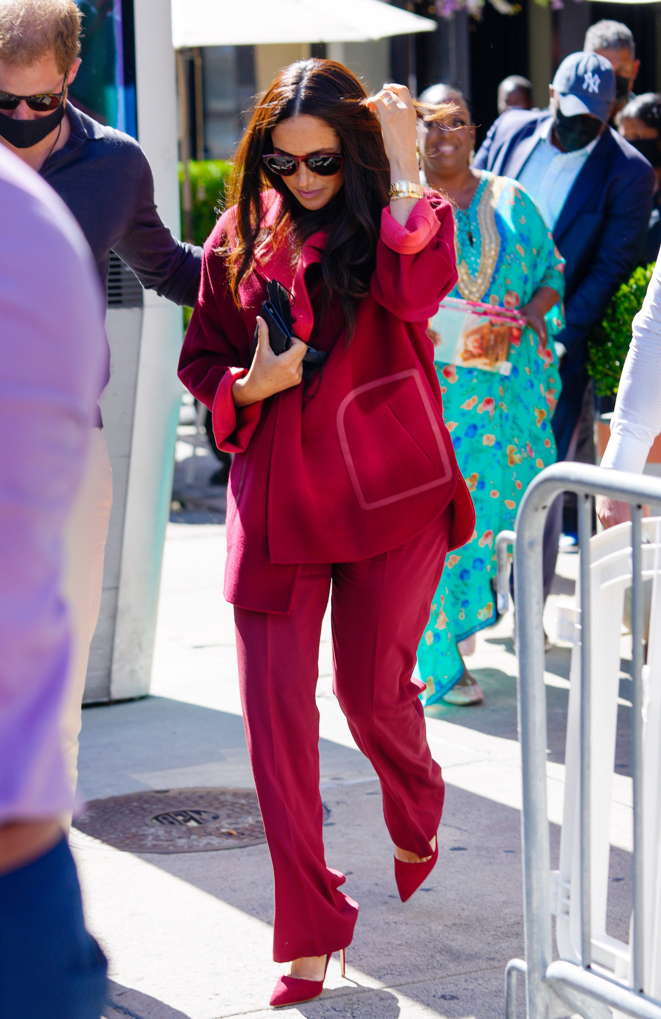 Celebrity Sightings In New York City - September 24, 2021