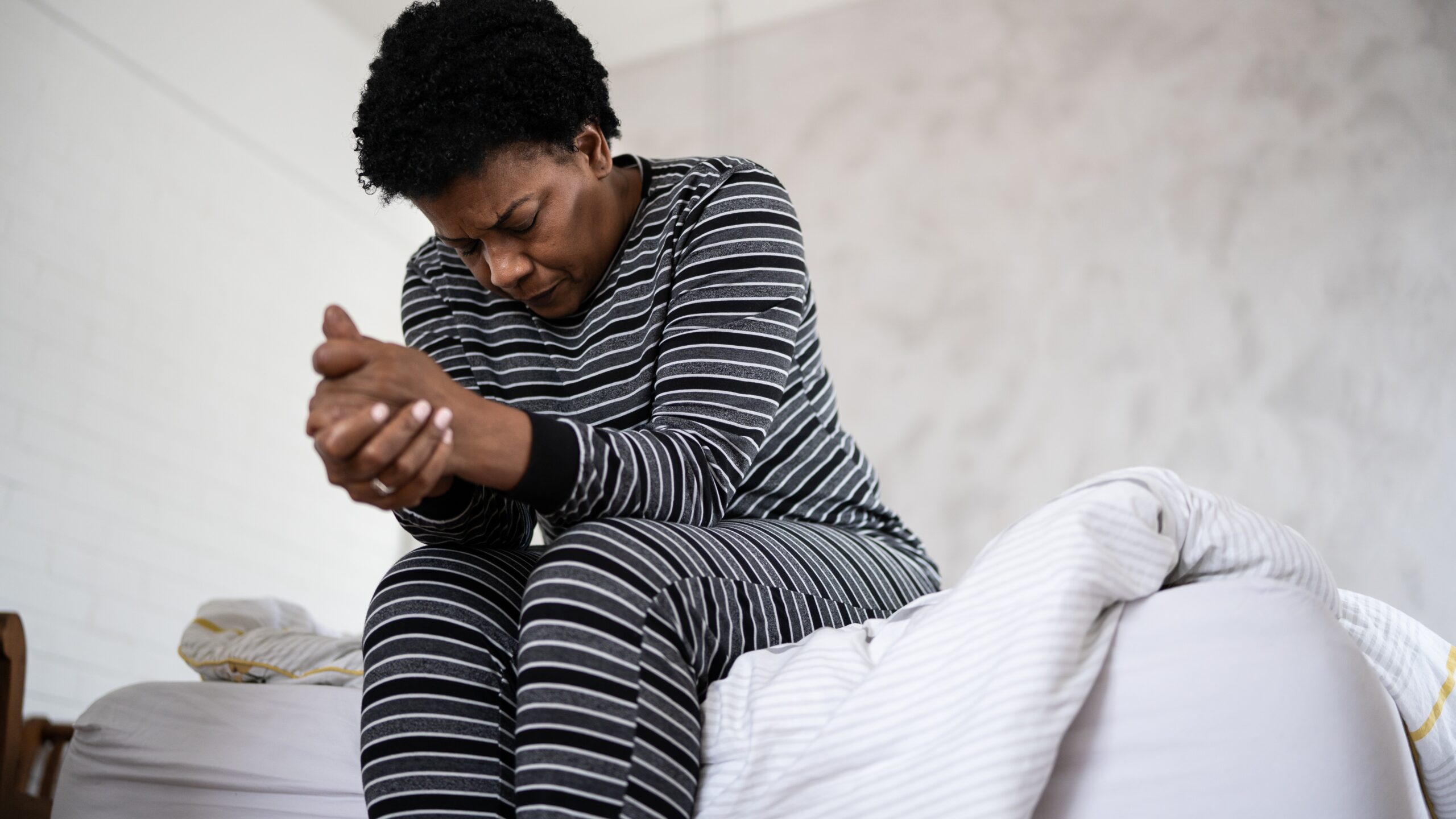 woman grieving