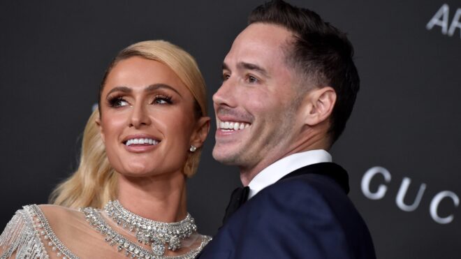 Paris Hilton and Carter Reum