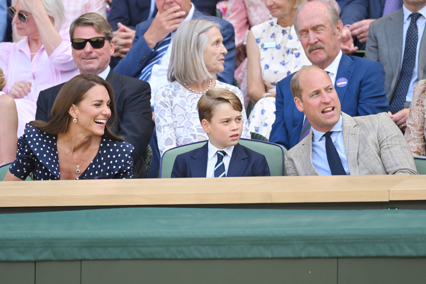 Celebrity Sightings At Wimbledon 2022 - Day 14