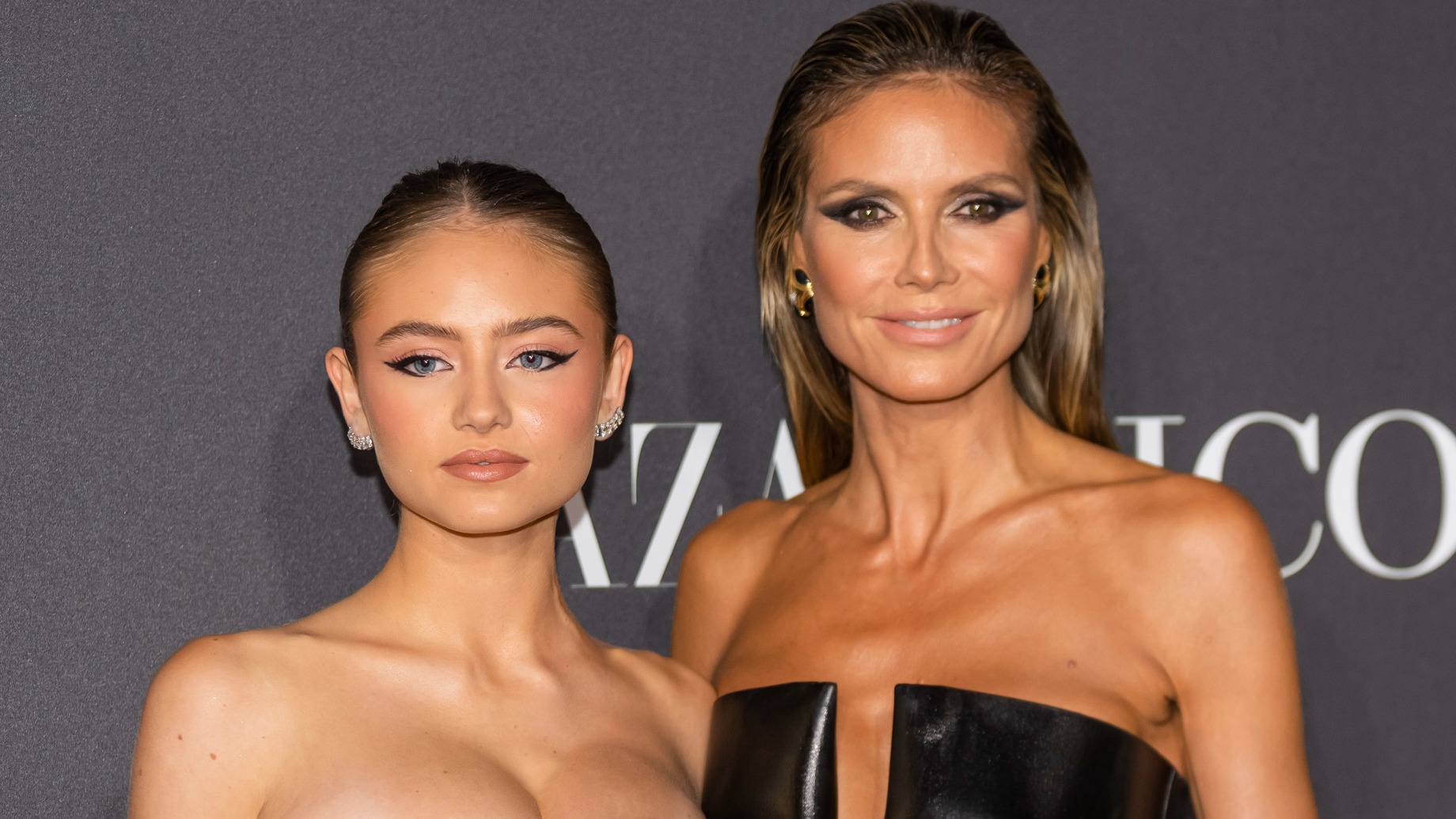 Heidi Klum and Leni