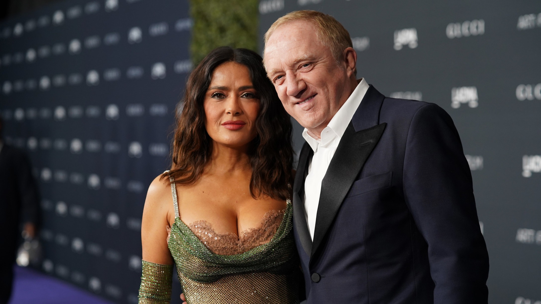 François-Henri Pinault and Salma Hayek