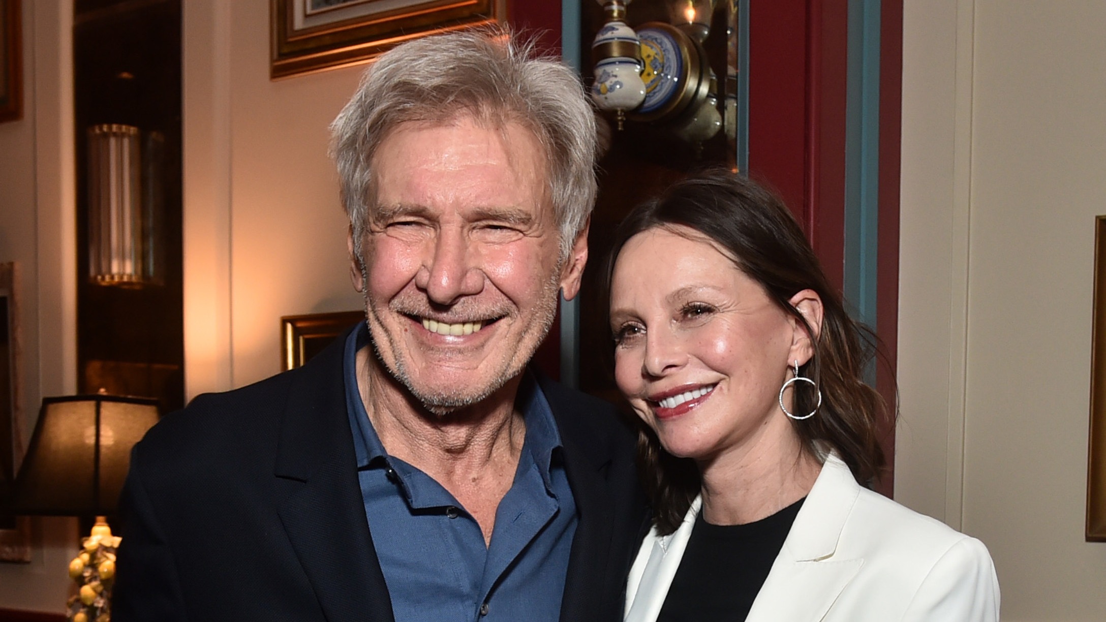 Harrison Ford and Calista Flockhart