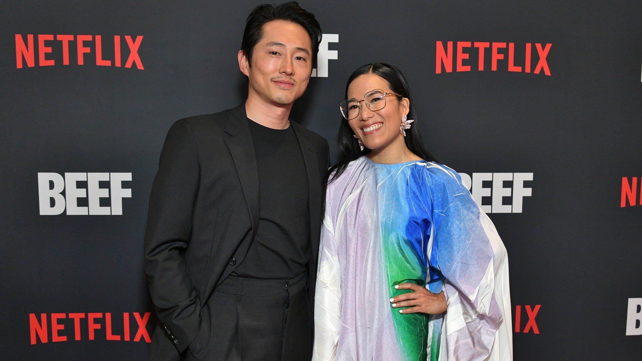Steven Yeun and Ali Wong