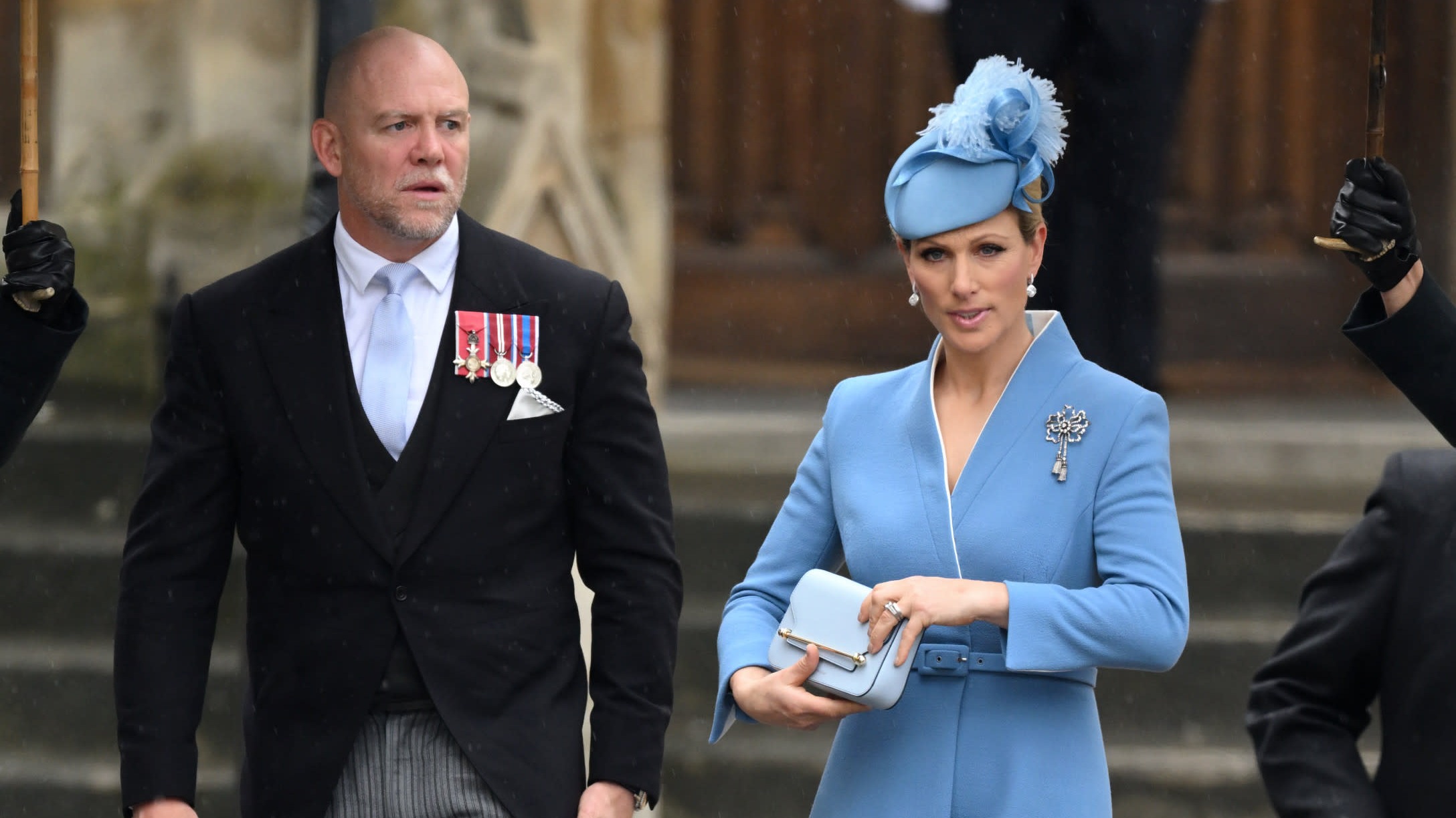 Mike and Zara Tindall