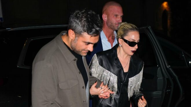 Michael Polansky and Lady Gaga