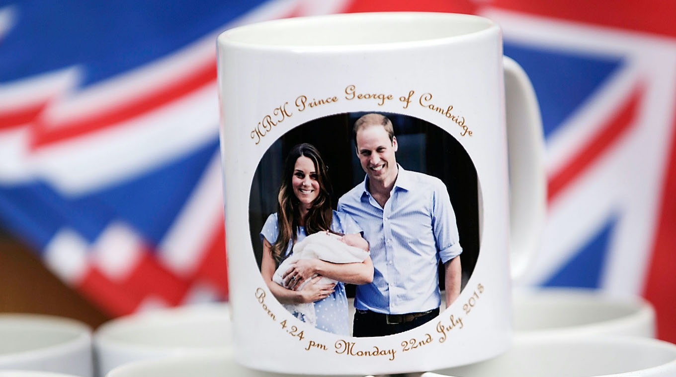 Souvenirs To Celebrate The Birth Of Prince George Of Cambridge
